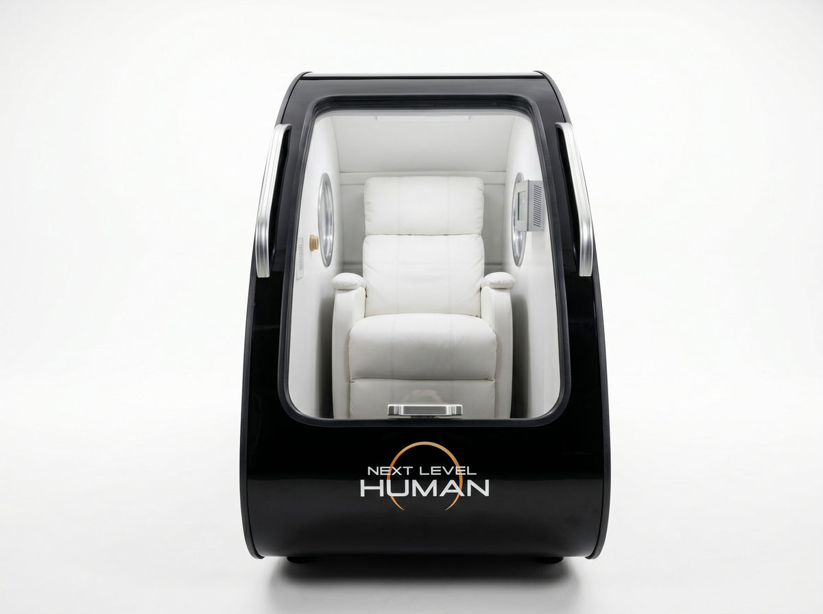Next Level Hyperbaric 1-seats vooraanzicht met verstelbare stoel