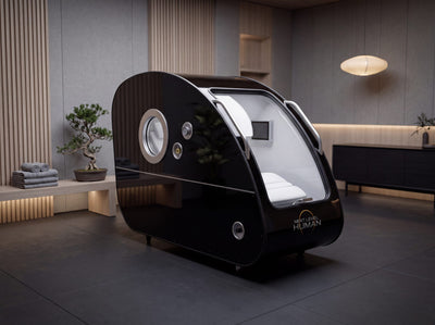 Next Level Hyperbaric 1-seats in een lounge met bonsai