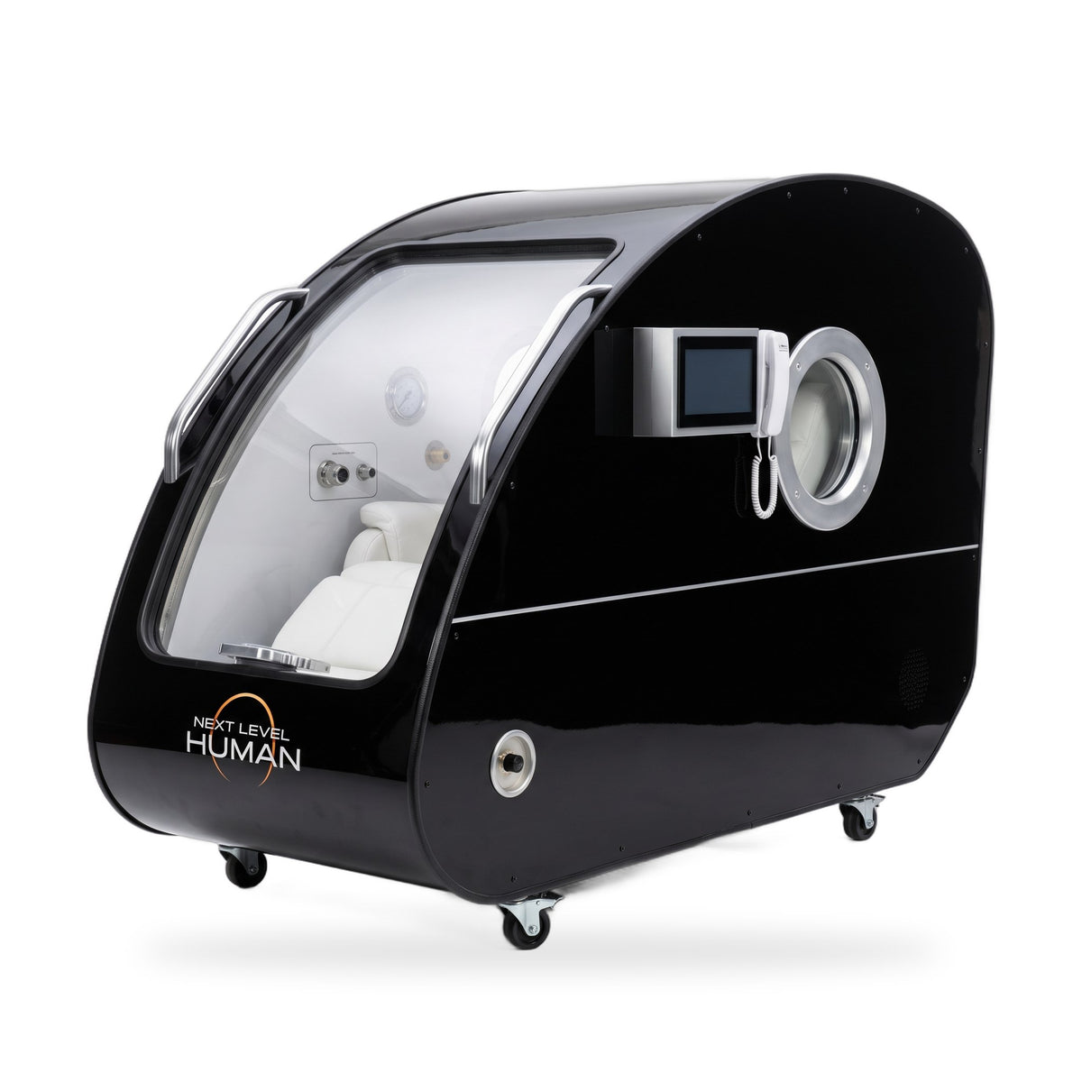 Next Level Hyperbaric 1-seats, schuin van voren, op een witte achtergrond