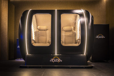 Lege Next Level Hyperbaric 2-seats Deluxe met twee verlichte loungestoelen