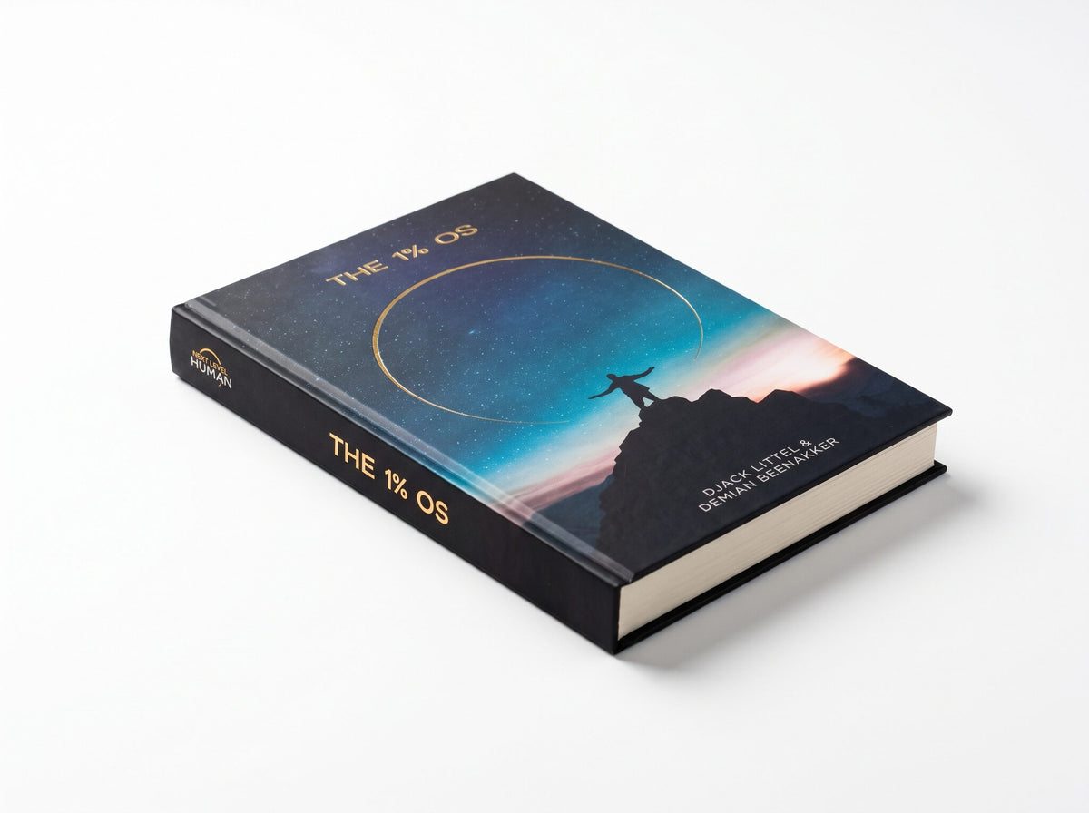 XXL-hardcover, schuin met rug