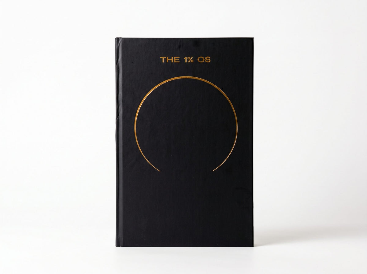 The 1% OS Notebook, vooraanzicht van de kaft