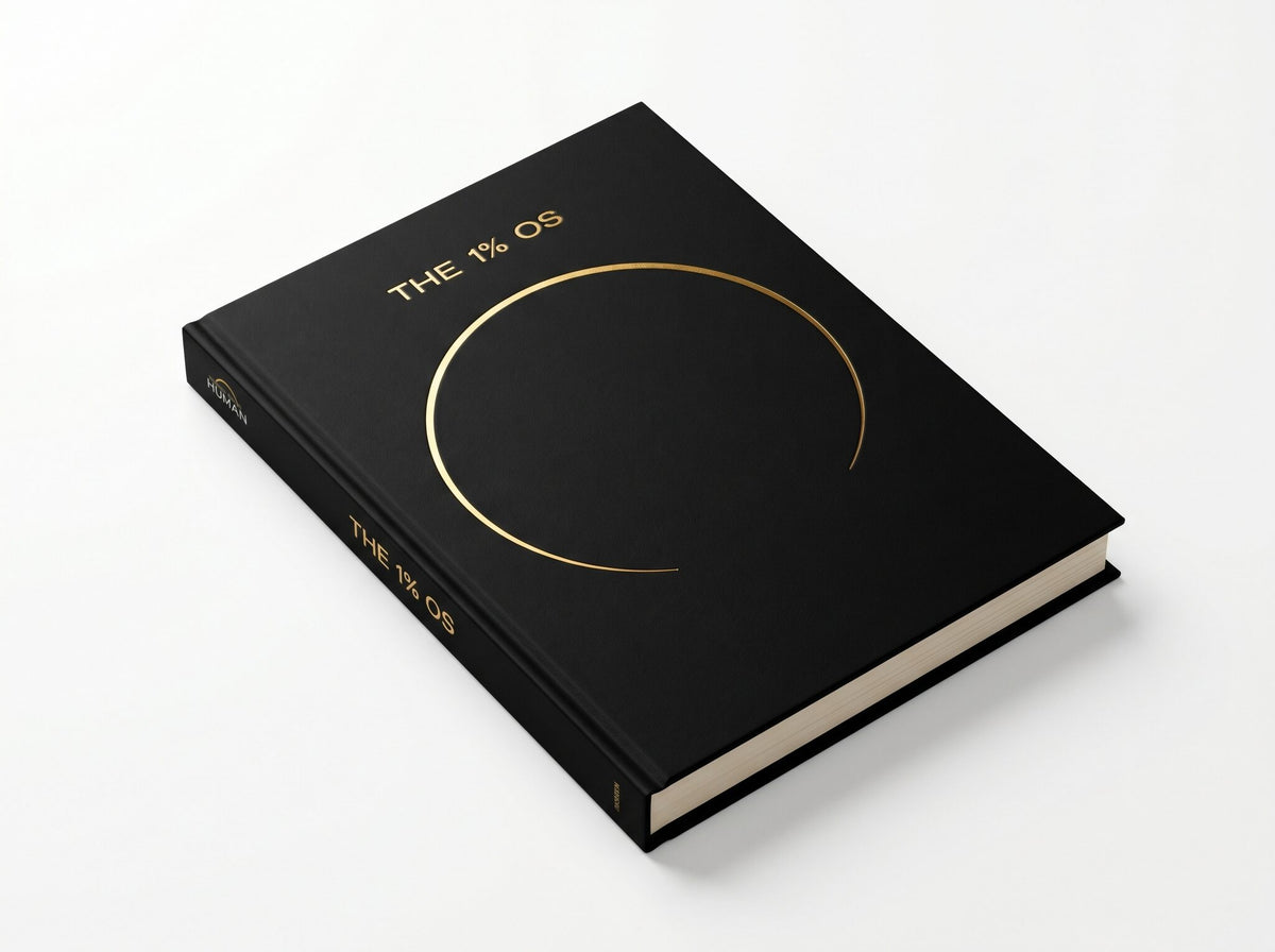 The 1% OS Notebook, schuin van boven
